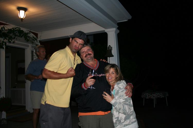 Justin, Dad & Mom 4th 08'